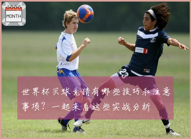 世界杯买球竞猜有哪些技巧和注意事项？一起来看这些实战分析